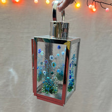 Load image into Gallery viewer, Blue Flower Lantern