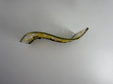 Load image into Gallery viewer, Handcrafted Pretty Fused Glass Yellow and White Flower wave
