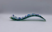 Load image into Gallery viewer, Handcrafted Blue Flower Wave