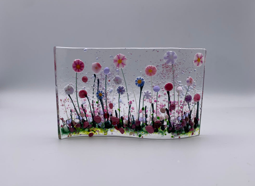 Small Pink flower meadow wave