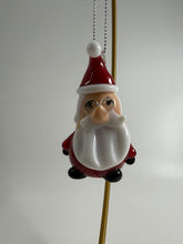 Load image into Gallery viewer, Handmade Lamp worked Hanging Santa
