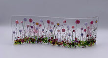 Load image into Gallery viewer, Handcrafted Pink and Purple Flower wave

